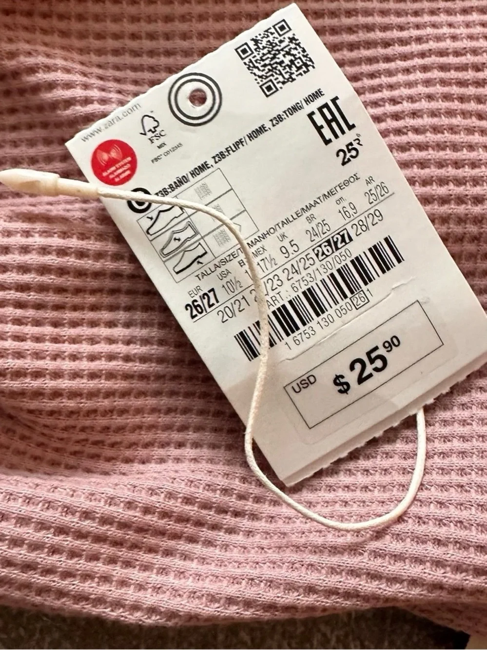 Zara slippers